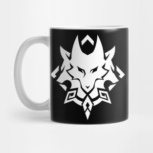 Genshin Impact Wriothesley Emblem - White Mug